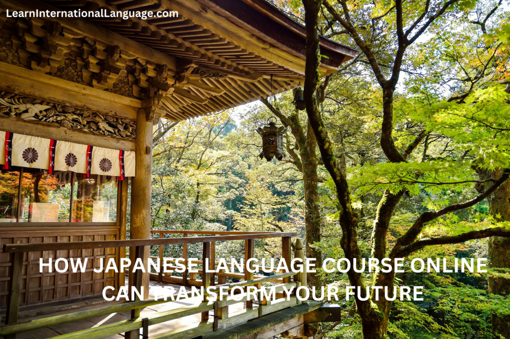 Japanese Language Course Online