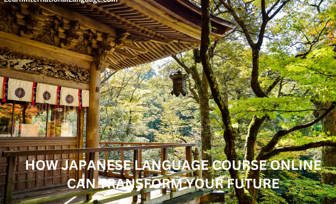 Japanese Language Course Online