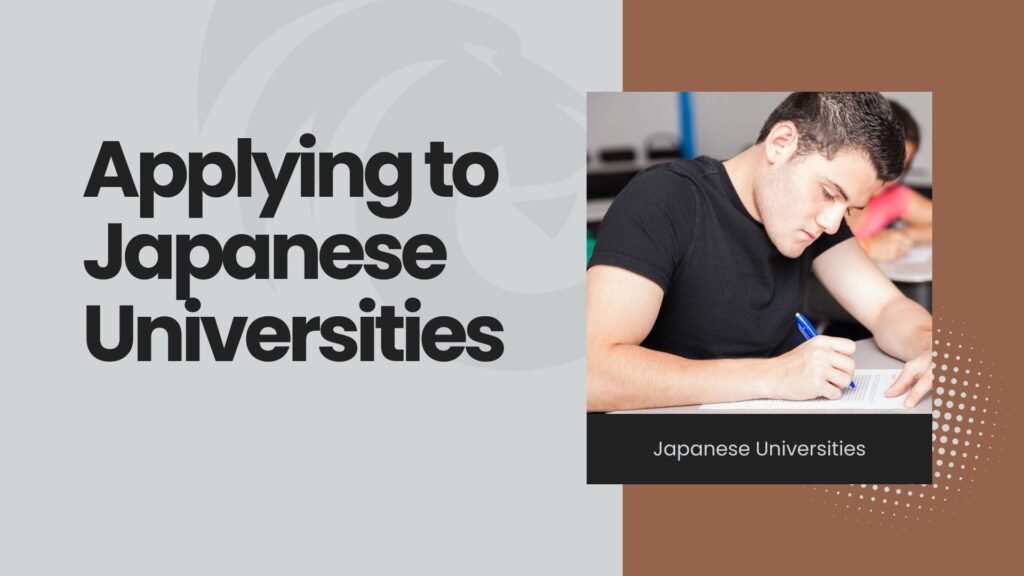 Applying to Japanese Universities
